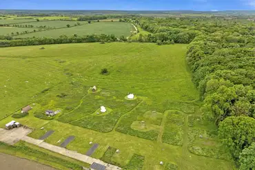 Aerial of the site