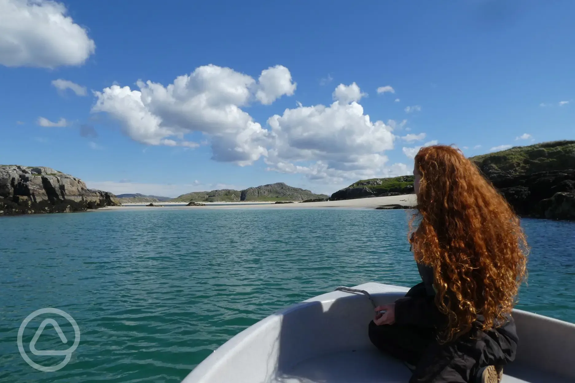 A boat trip to islands on the Uig coastline.