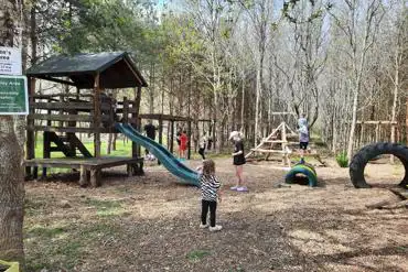 Play area at Old Farm Camp and Touring Site