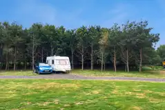 Caravan on electric hardstanding pitches with 16 amp hook up Caravan on electric hardstanding pitches with 16 amp hook up