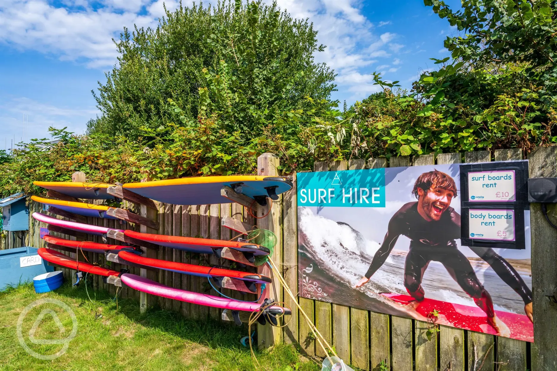 Surf hire