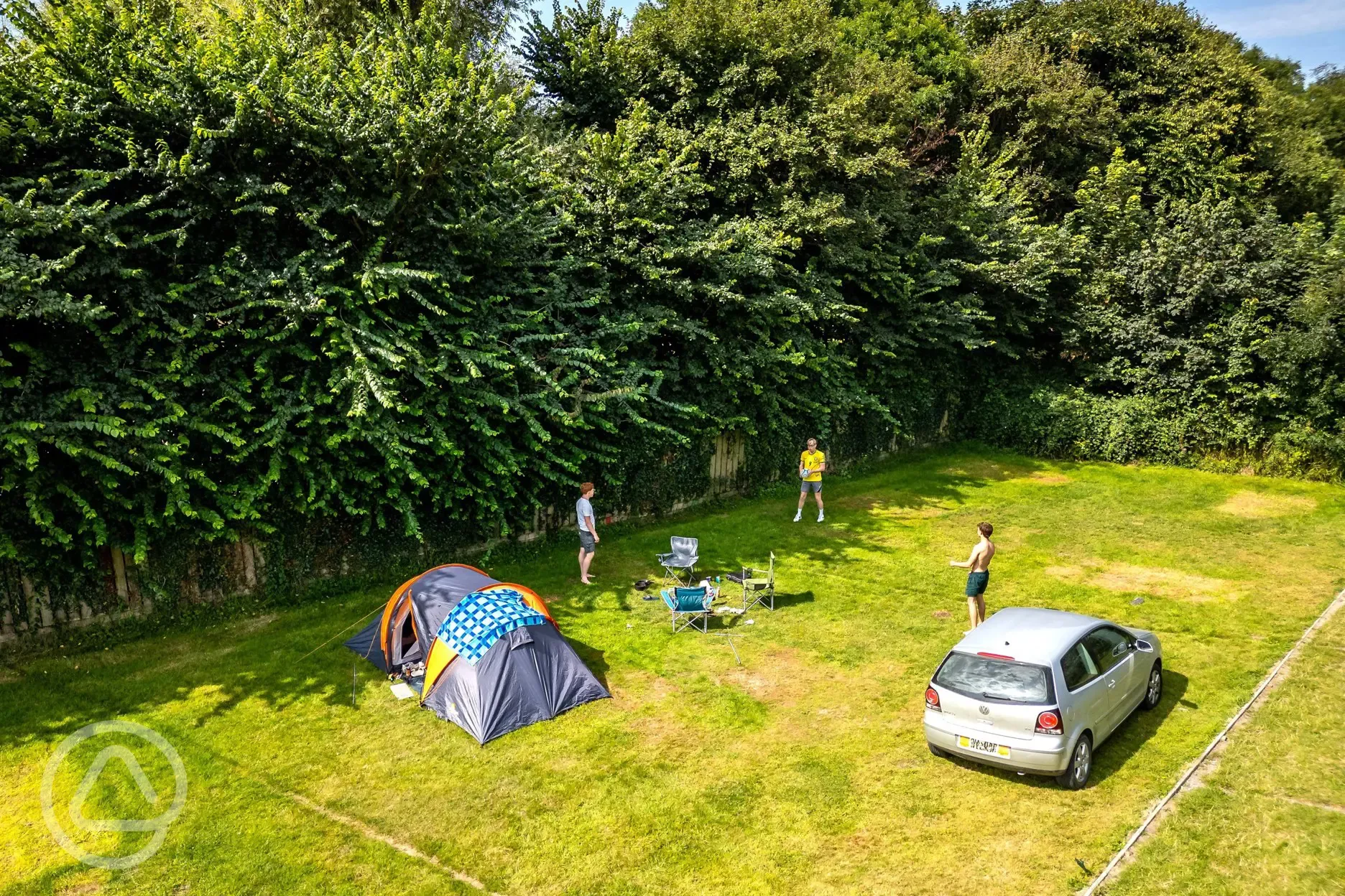 Grass pitches with optional electric