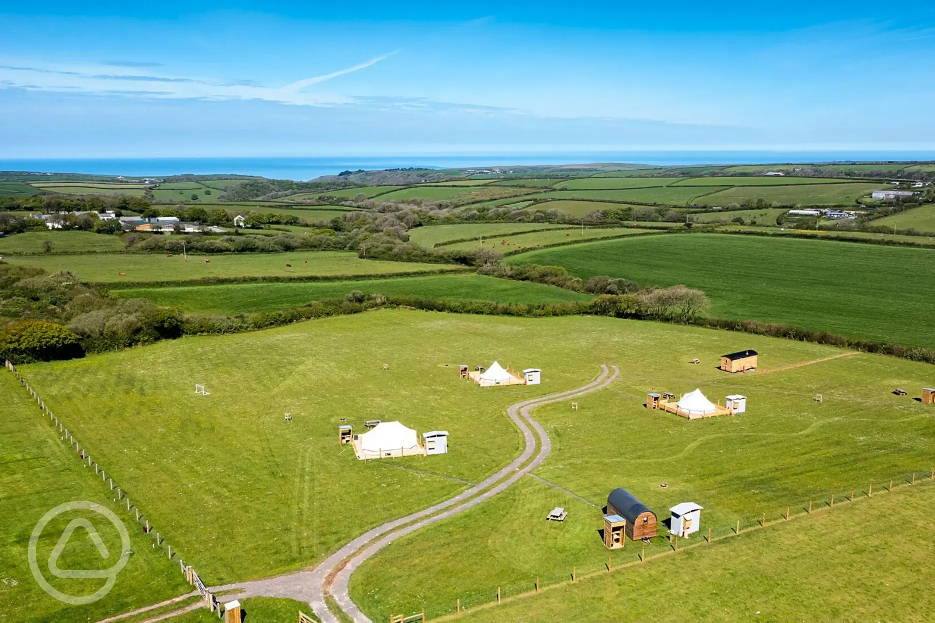 Aerial of Atlantic Horizons with views to the coast