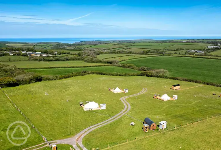 Aerial of Atlantic Horizons with views to the coast