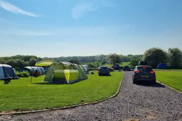 Grass tent pitches (optional electric)