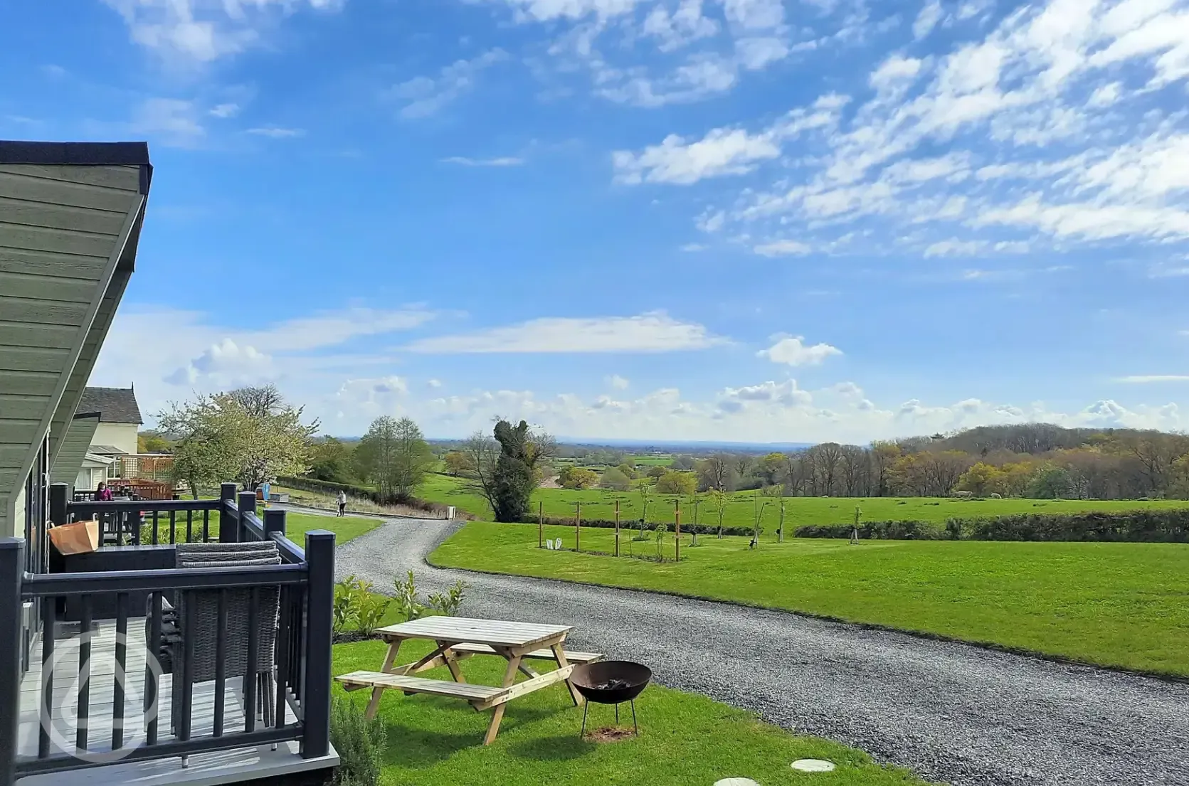 Studio pod cabin views