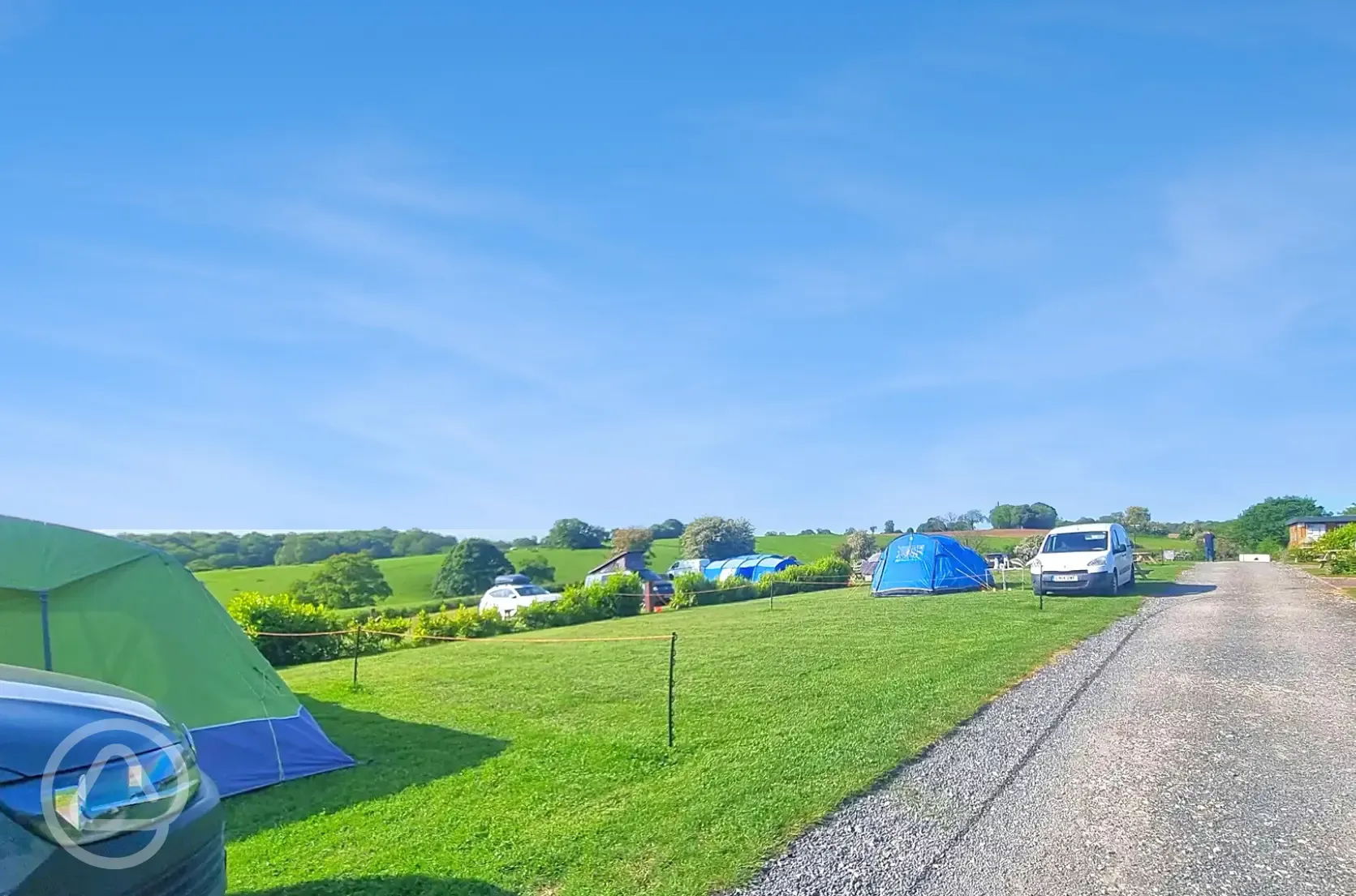 Grass pitches (optional electric)