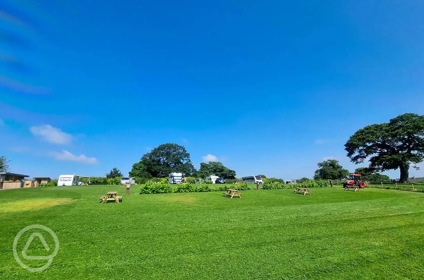 Grass pitches (optional electric)