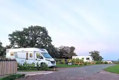 Serviced grass pitches (optional electric)