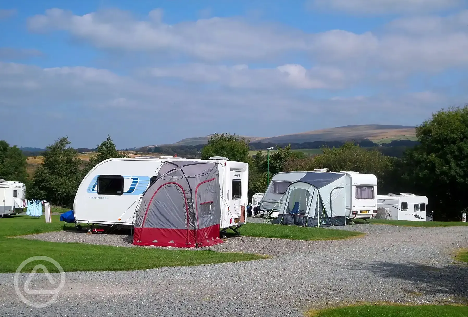 Pitches and trailer tents