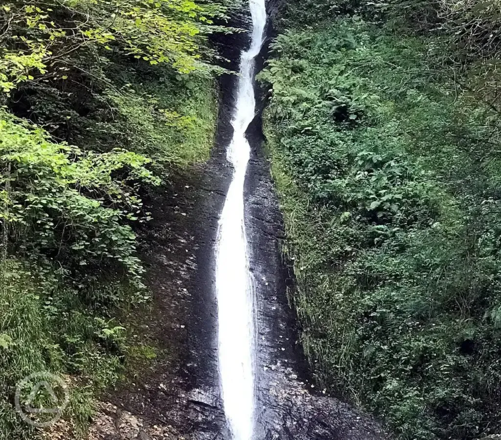 Lydford waterfall