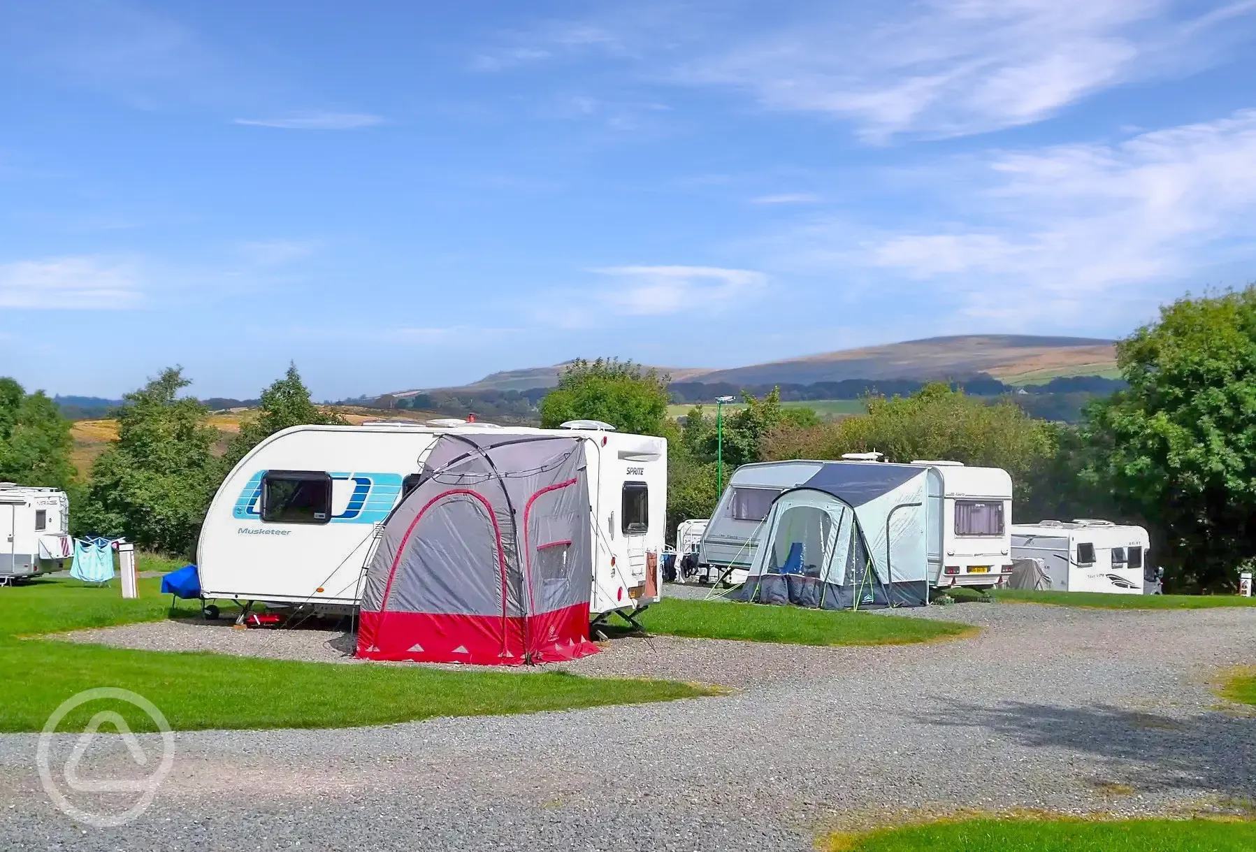 Hardstanding pitches