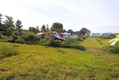 Non electric grass tent pitches