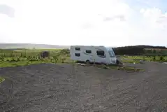 Electric gravel pitches with 13 amp hook ups