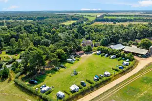 Sutton Hoo Holidays Campsite, Sutton, Woodbridge, Suffolk (9.3 miles)