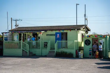 Reception and shop