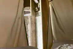 Skylark safari tent bedroom