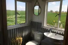 Sandpiper safari tent bathroom