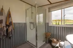 Sandpiper safari tent shower room 