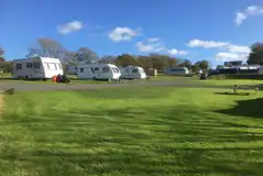 Fully serviced hardstanding pitches with 16 amp electric (Pendine)