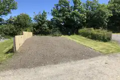 Fully serviced hardstanding pitches (Abermawr Sunset) Fully serviced hardstanding pitches (Abermawr Sunset)