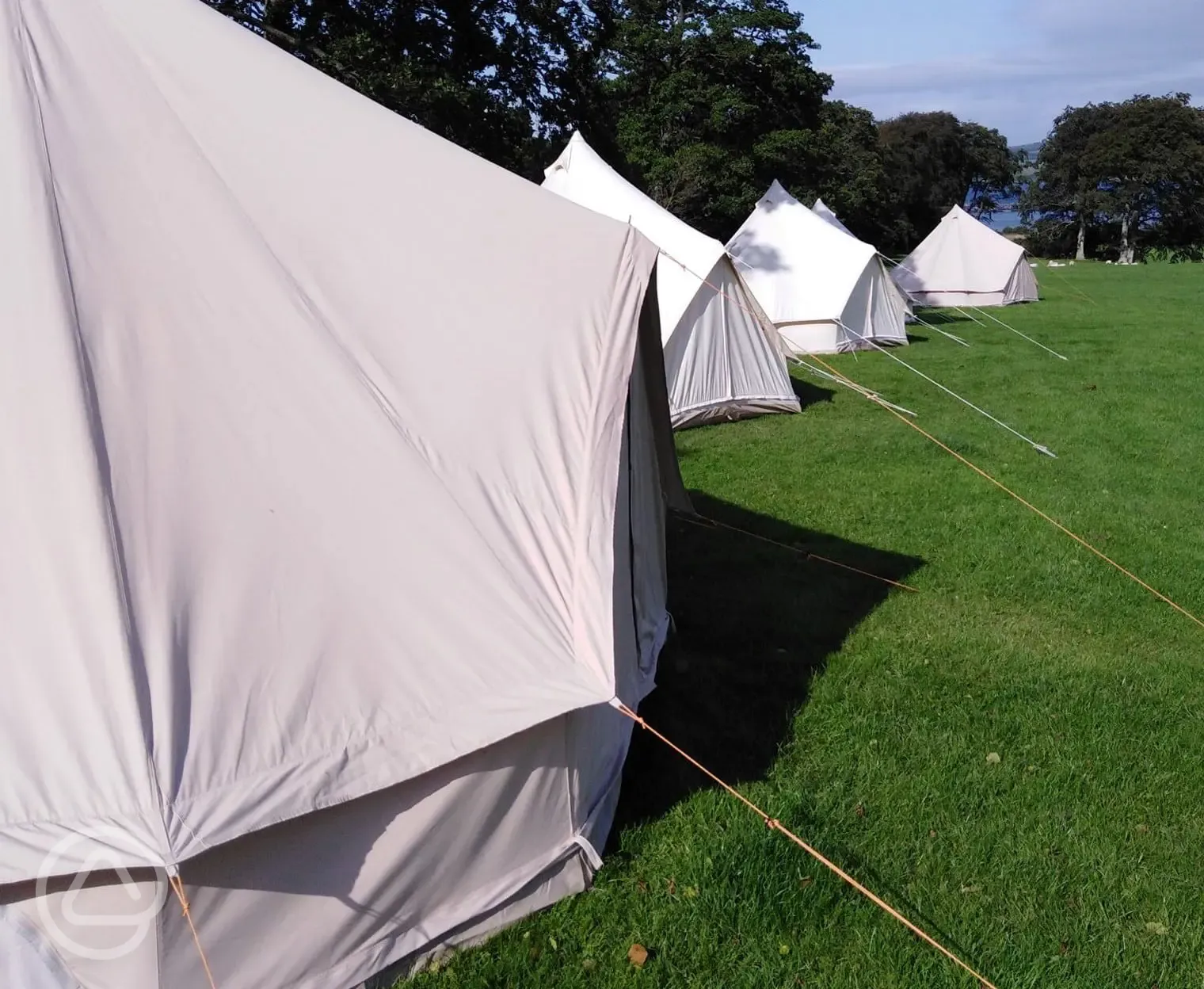 Bell tents Kelburn Castle and Country Centre