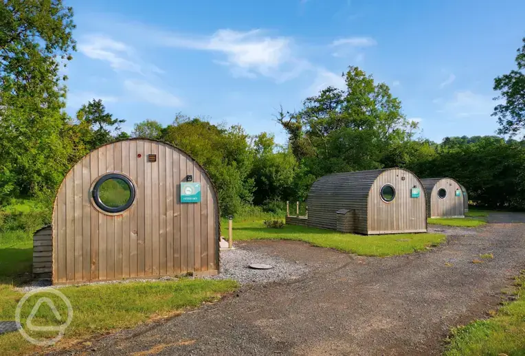 Riverside pods