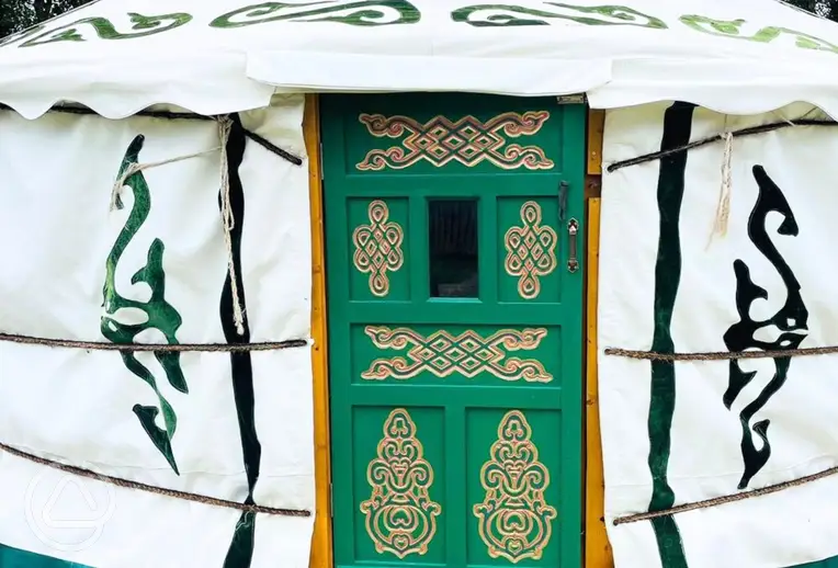 Traditional-style yurt