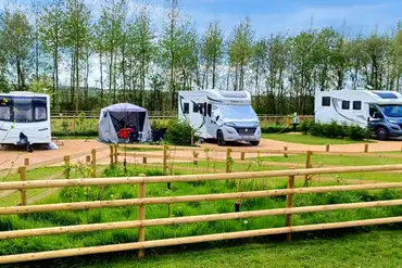 Fully serviced hardstanding standard pitches (9m x 8m)