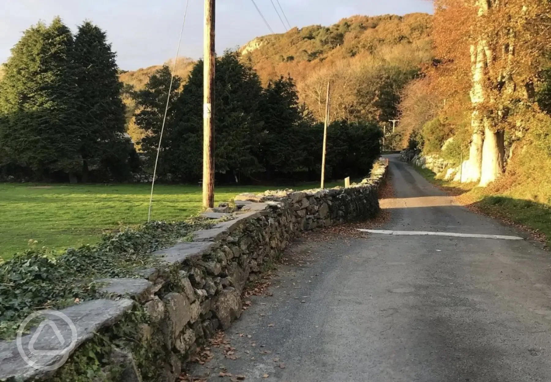 Entrance to the site