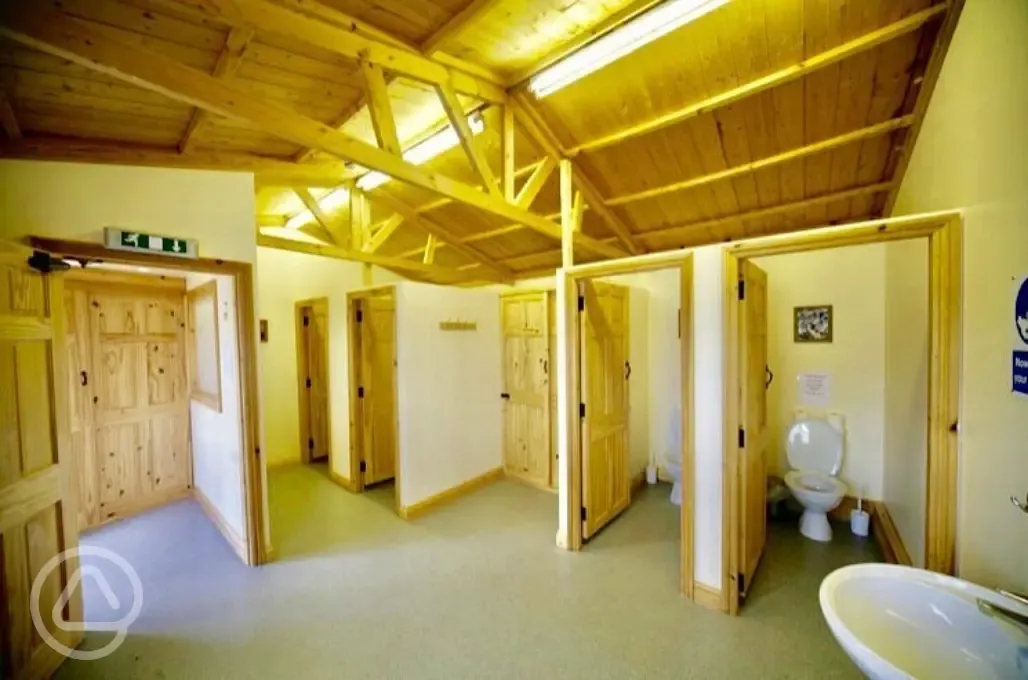 Toilet and shower block 