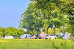 Non electric grass pitches at Tremarne Campsite Non electric grass pitches at Tremarne Campsite