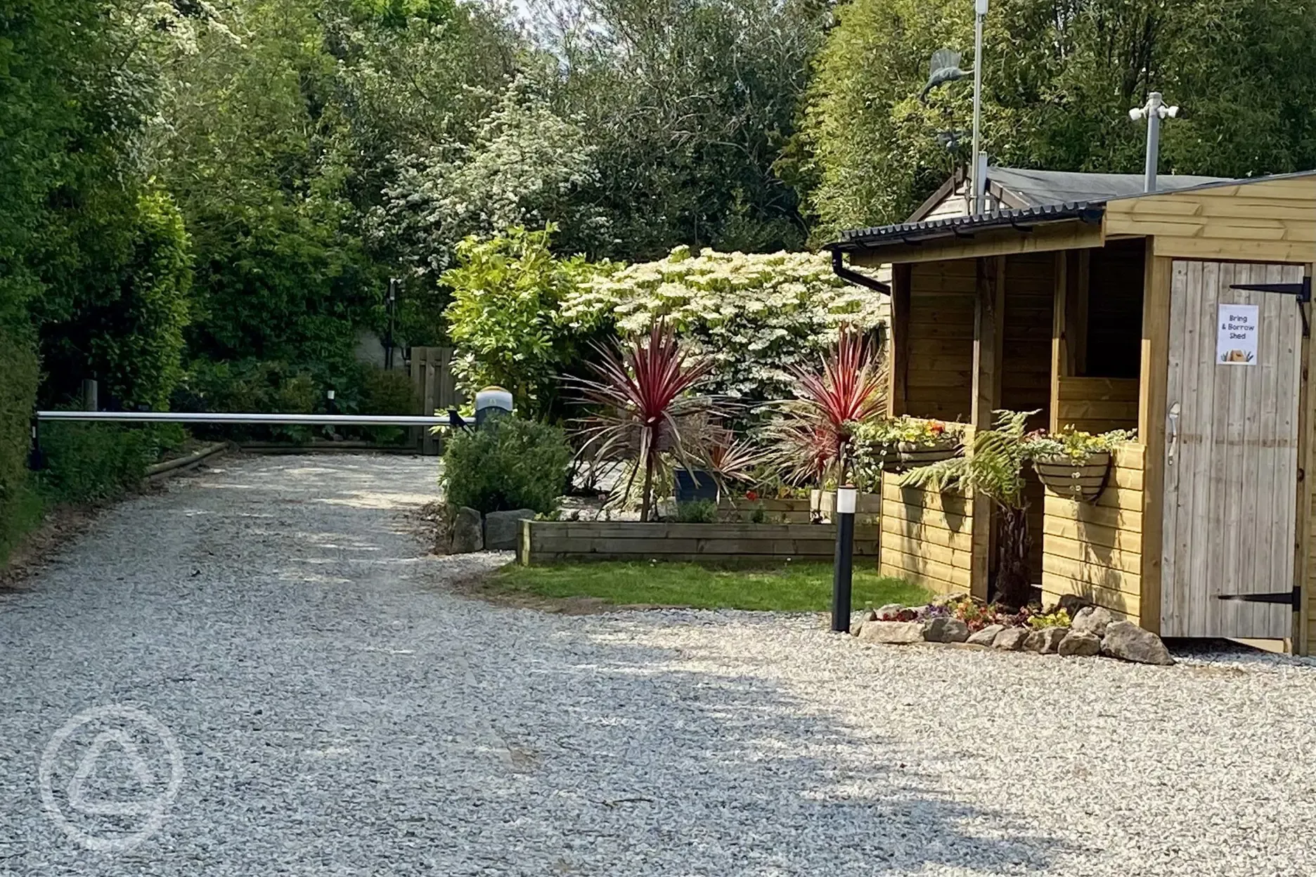 Secure barrier entry