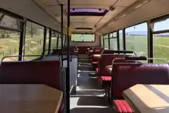 Eco bus (six person) interior bus seating