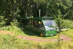 Eco bus (two person) in a secluded area at The Bus Stop