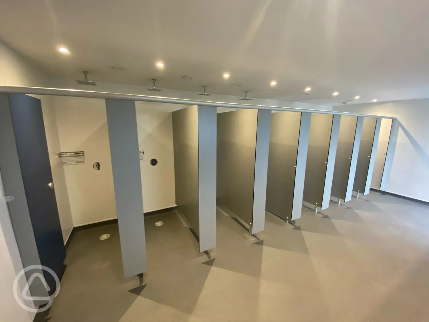 Campsite facilities - toilet block