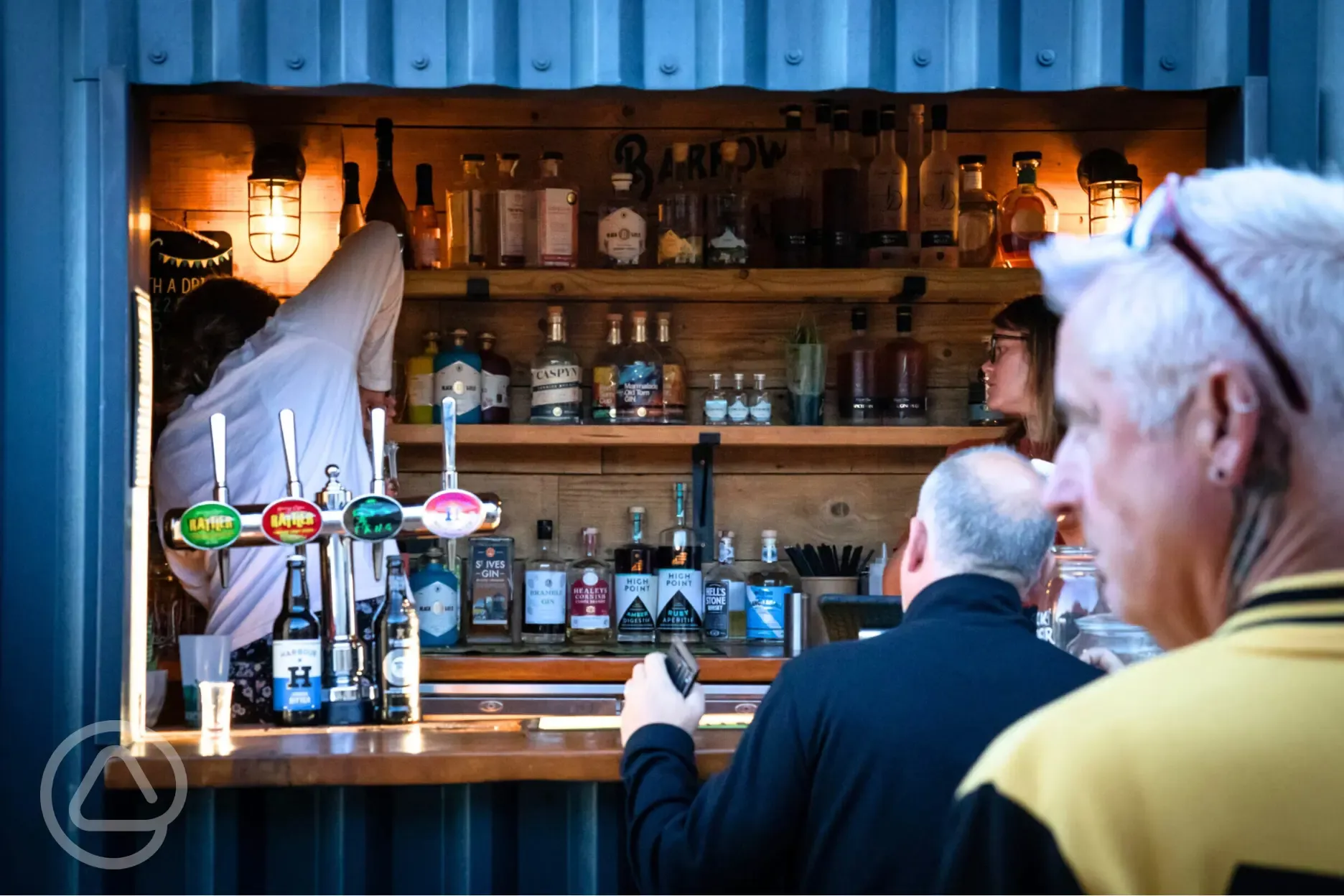 Barrow Bar serves beers, ciders, cocktails and spirits