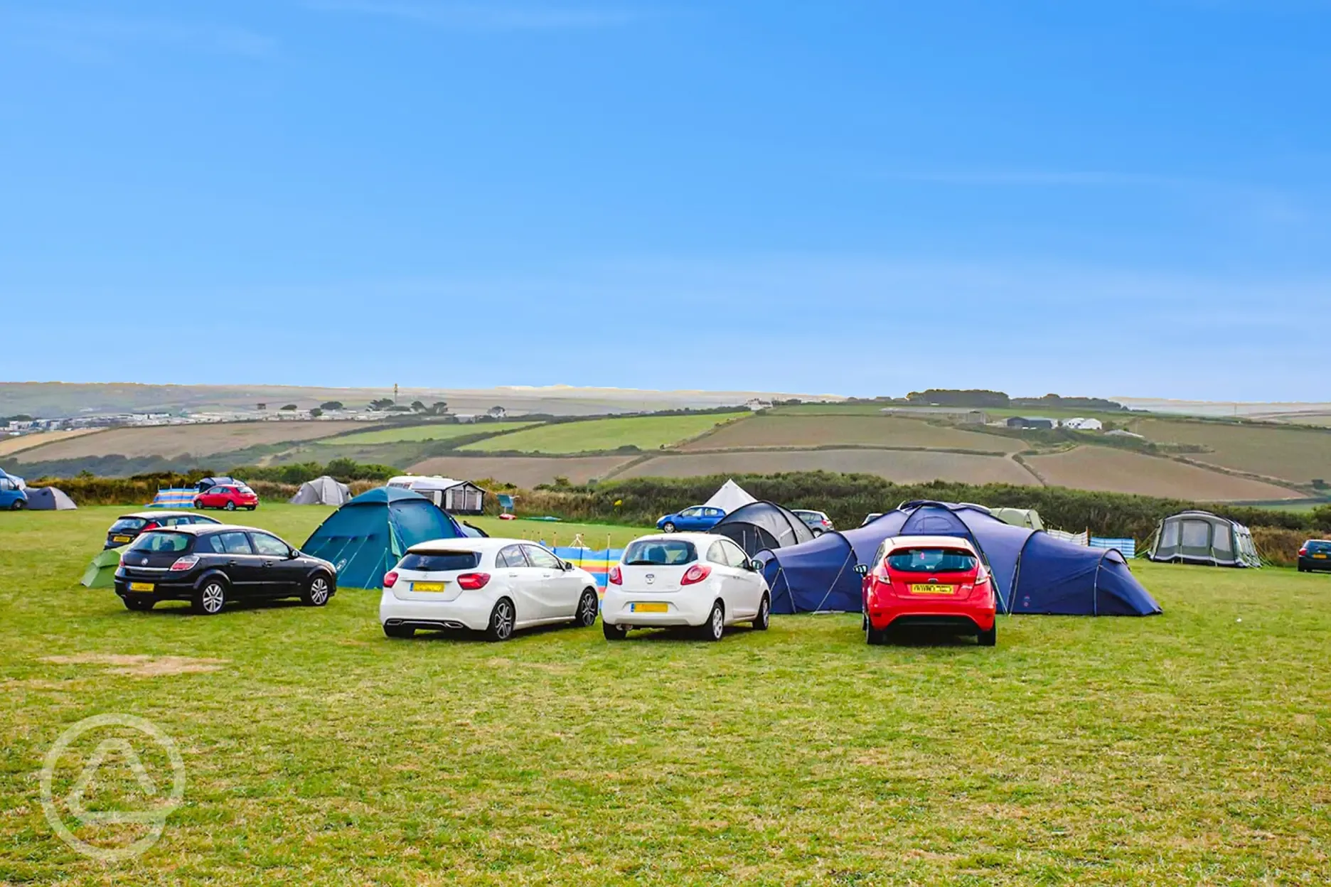 Non electric grass pitches (each 10m x 10m)