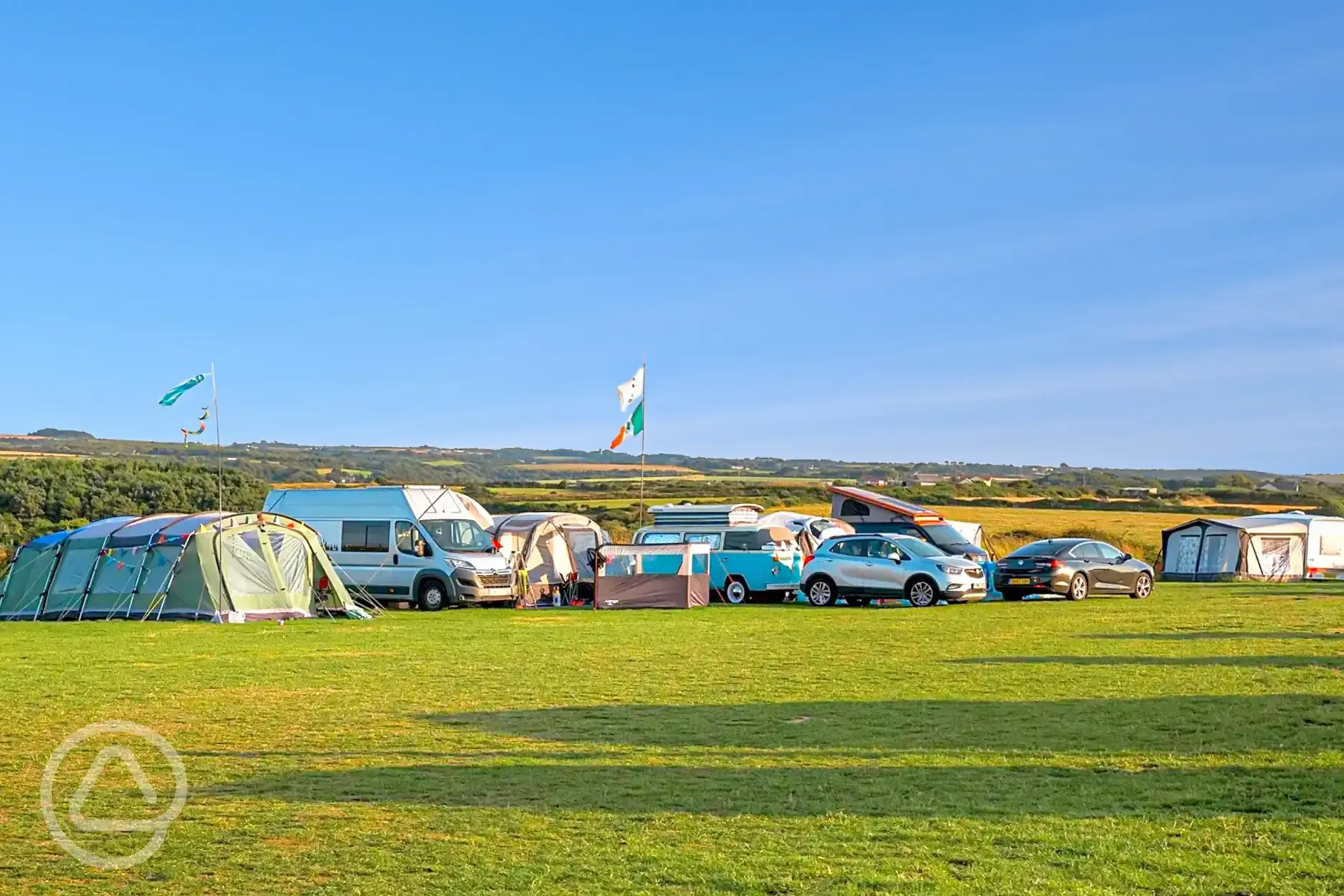 Non electric grass pitches (each 10m x 10m)