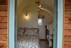 The Old Harrow pod interior