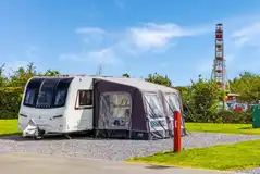 Fully serviced touring pitches with electric, water and waste