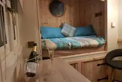 Shepherd's hut - sleeping area