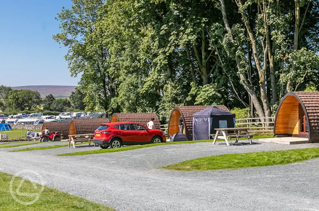 Camping pods