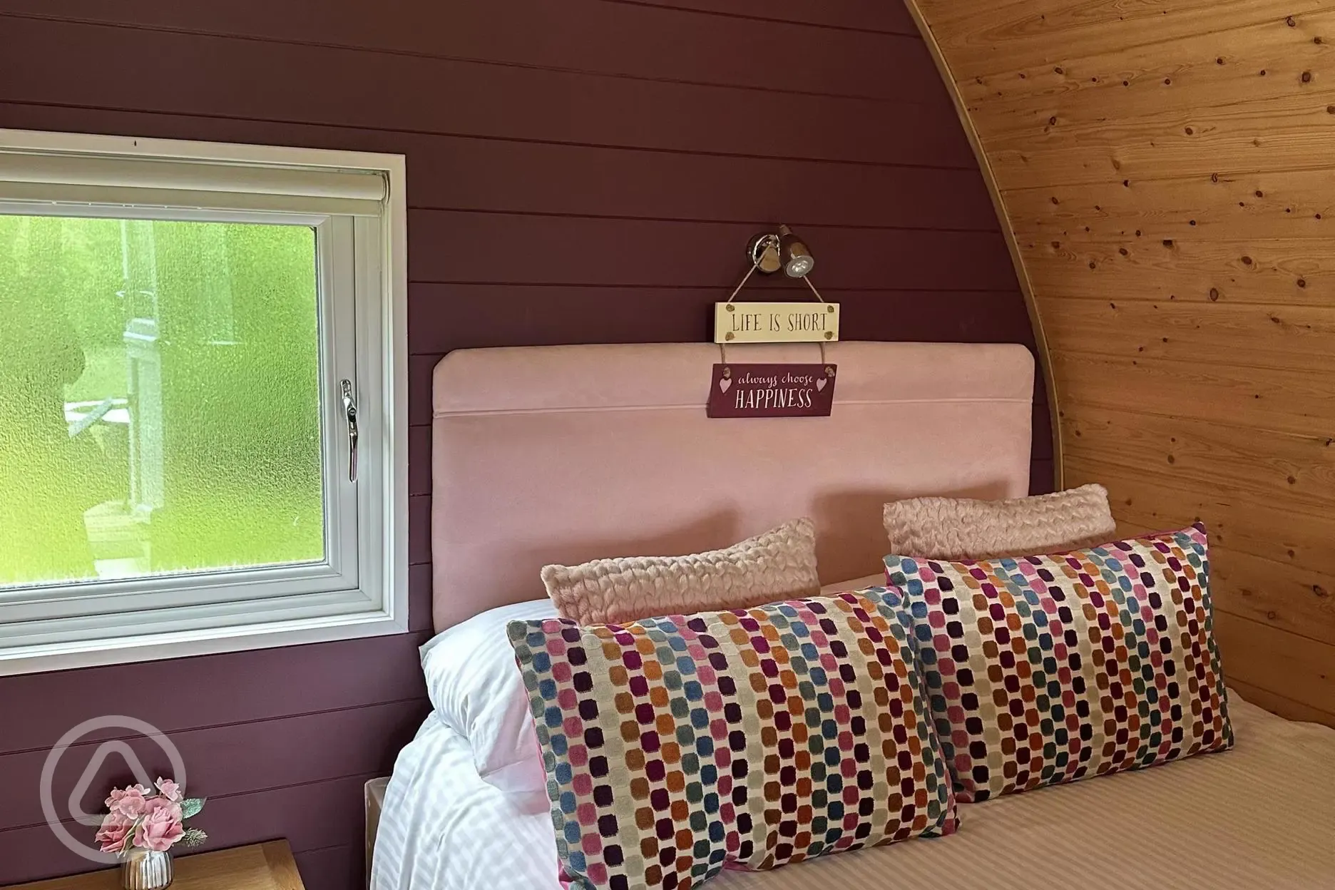 Lily pod bedroom