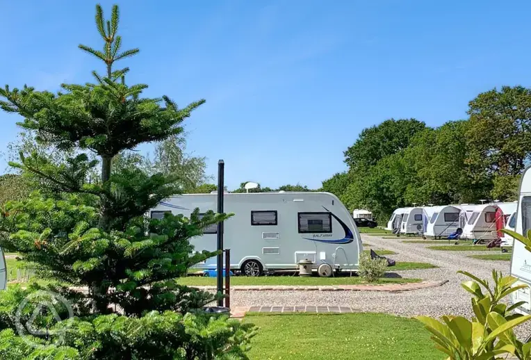 Hardstanding pitches