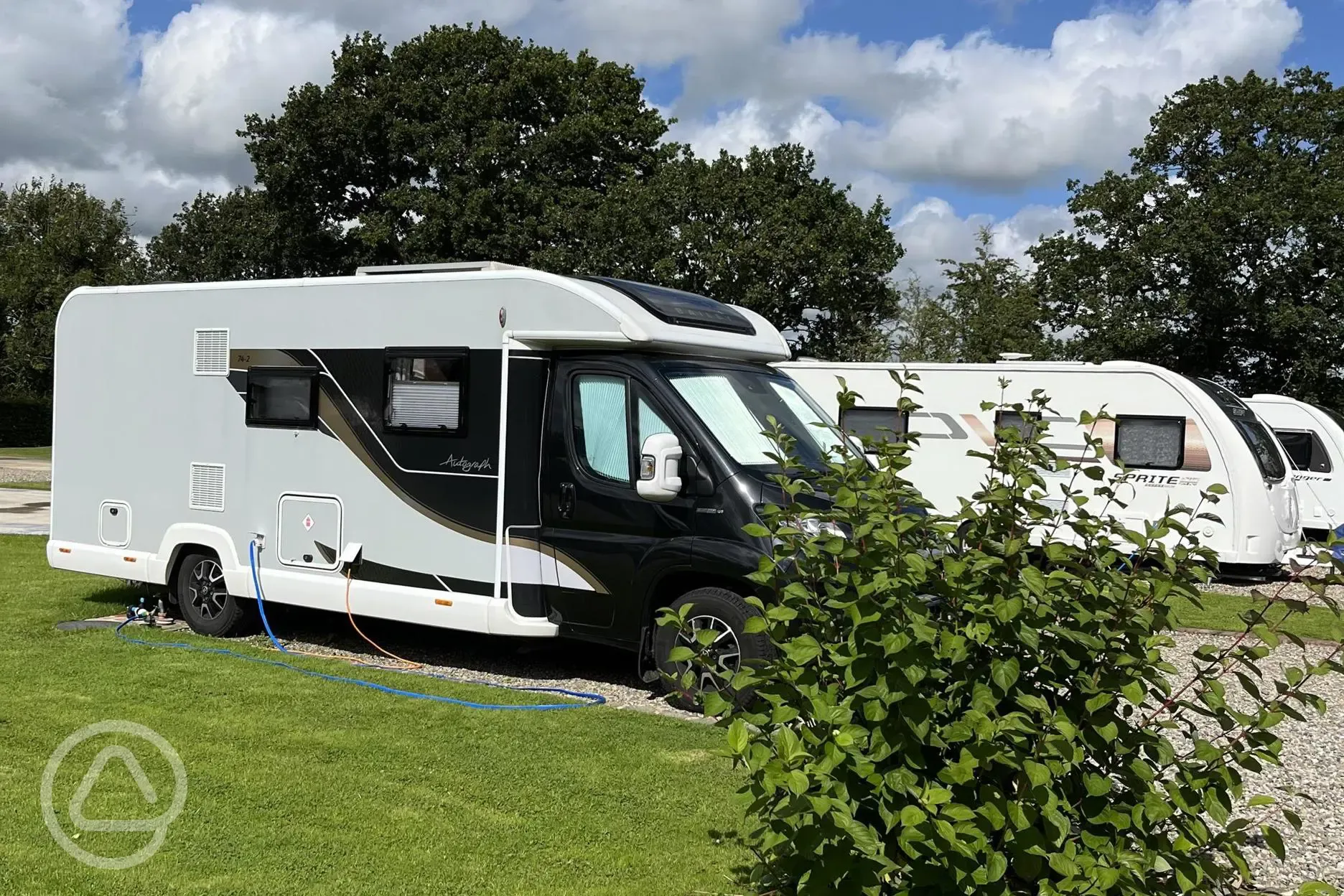 Hardstanding pitches Hardstanding pitches