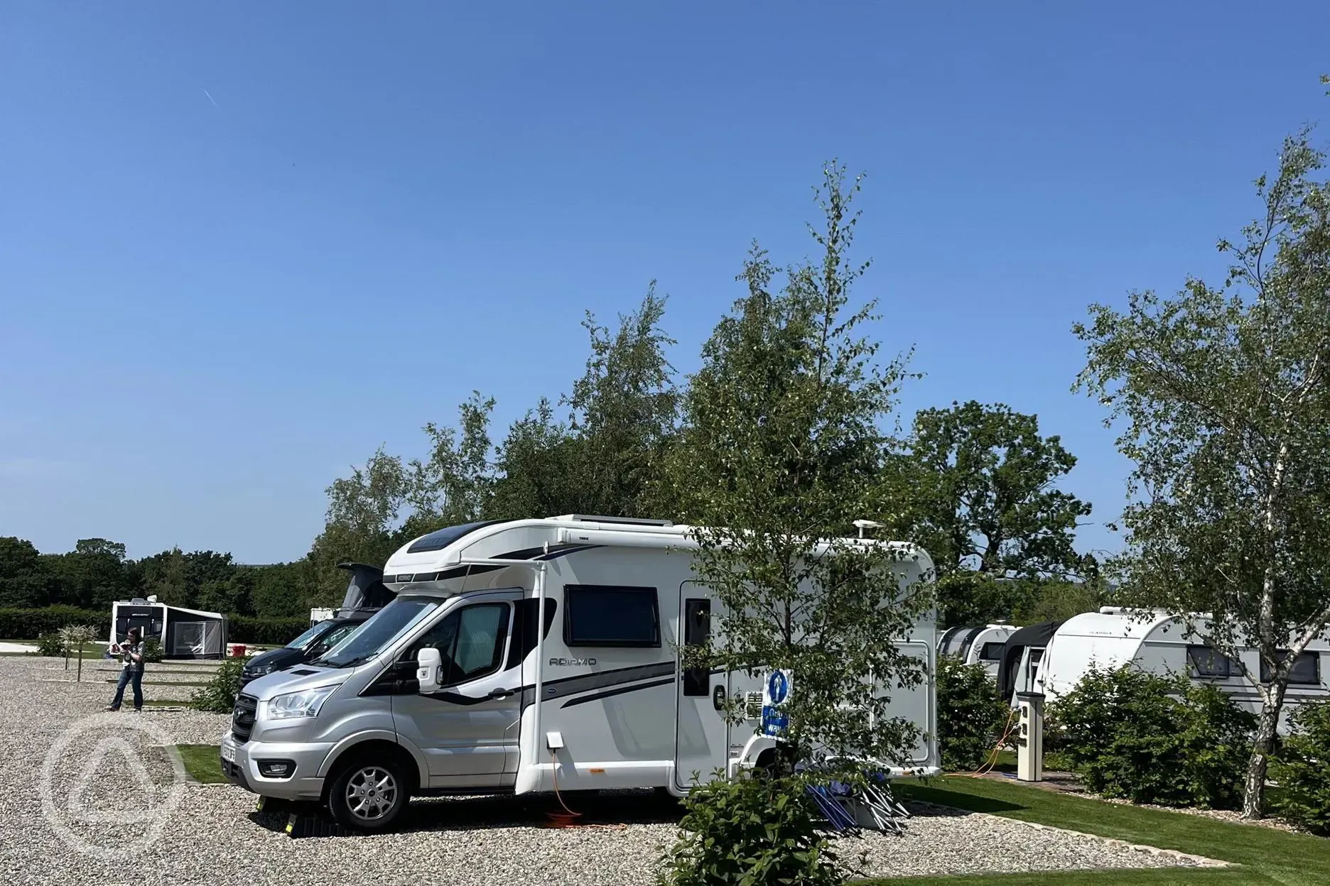 Motorhome pitch Motorhome pitch