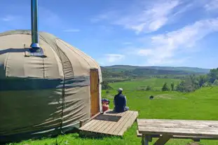 Long Valley Yurts Coniston, Broughton-in-Furness, Cumbria (8.9 miles)