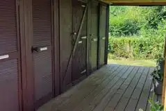 Private toilet for glamping units Private toilet for glamping units