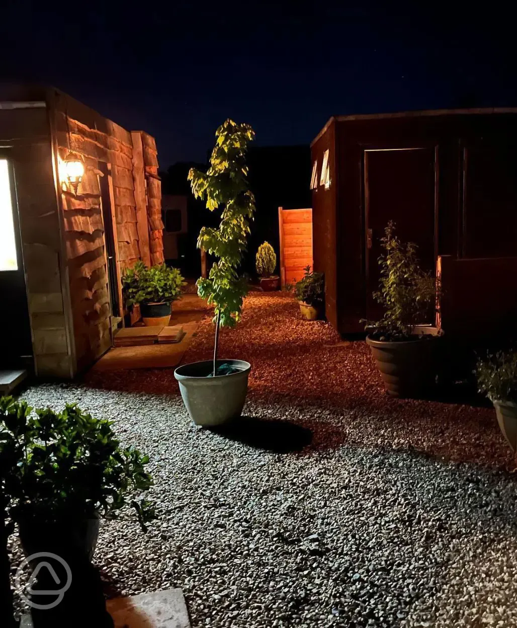 Facilities at night